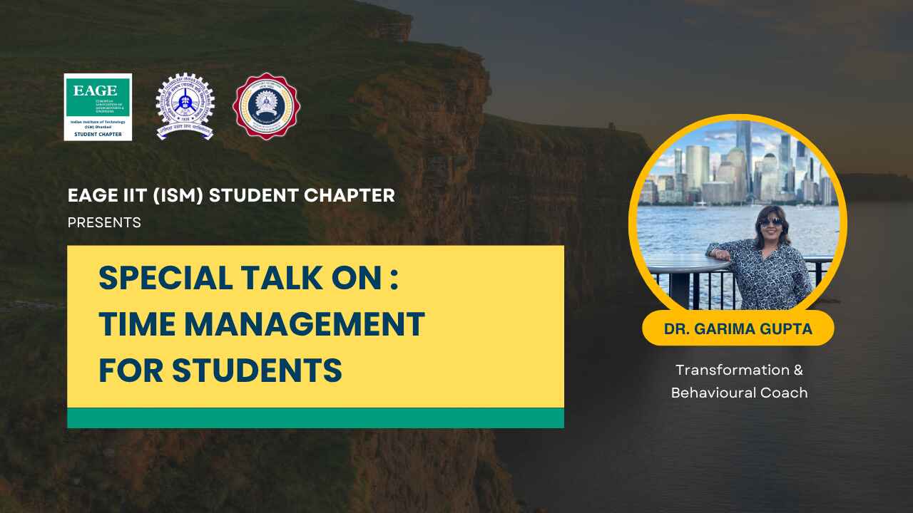 Special Talk on Time Management for Students