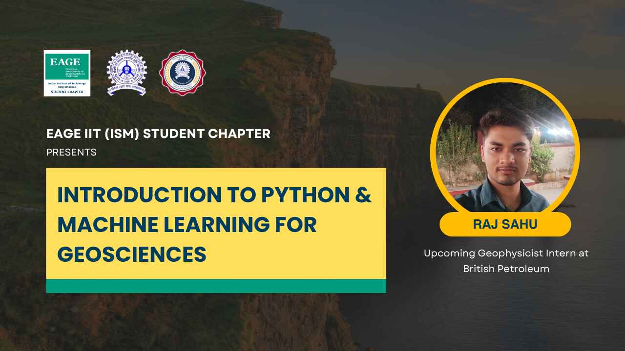 Introduction to Python & Machine Learning for Geosciences